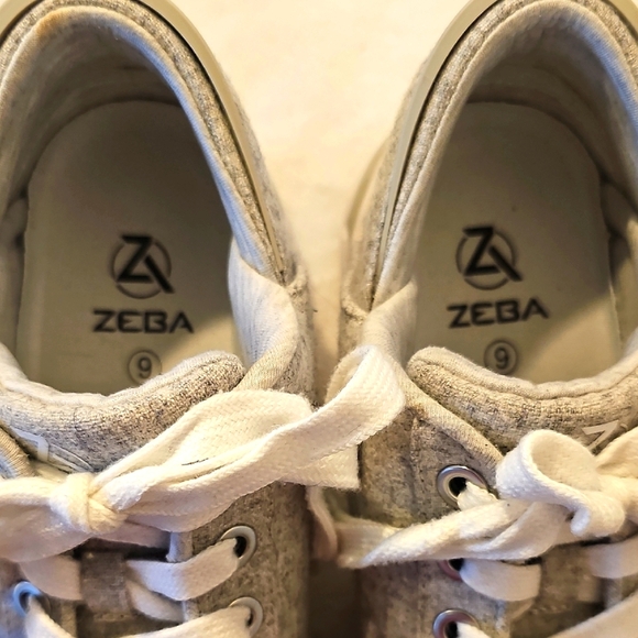 ZEBA Women'a Size 9 Hands Free Slip On Comfort Sneakers Gray - Picture 10 of 14